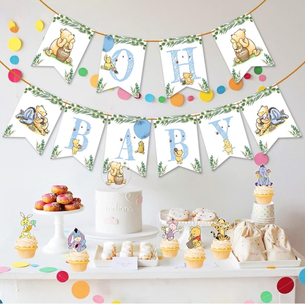 BABY WINNIE THE POOH BANNER